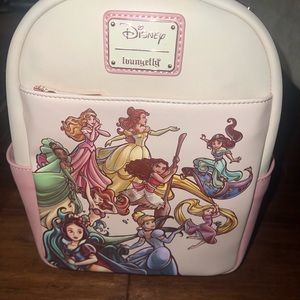 Brand new loungefly Disney princess mini backpack